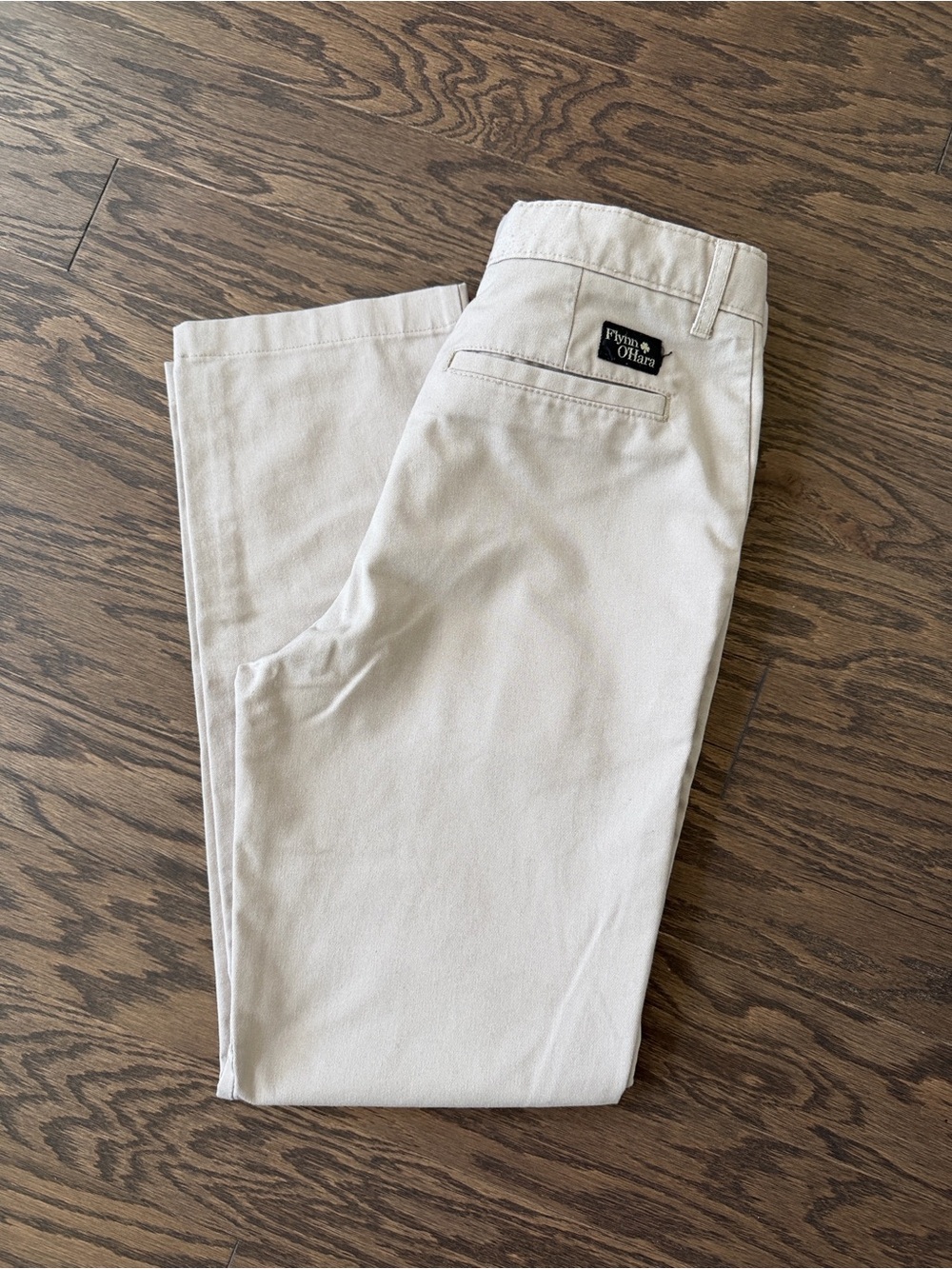 Flynn O’Hara size 16S school uniform Men's Cream Chino Pants